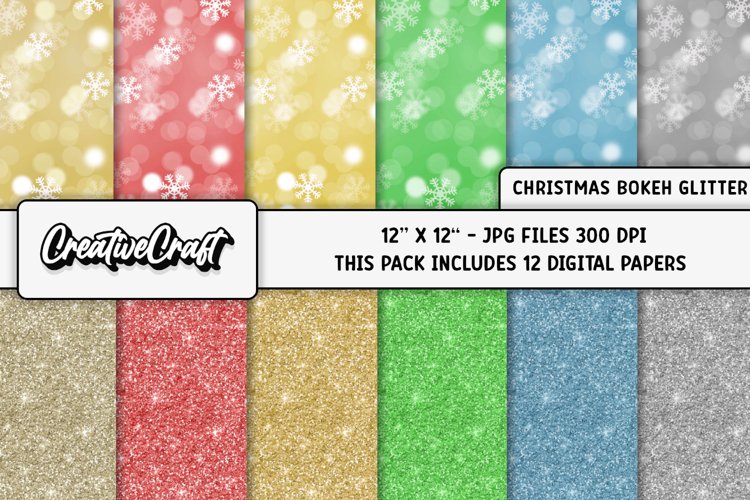 Christmas Digital Papers, scrapbooking backgrounds designs