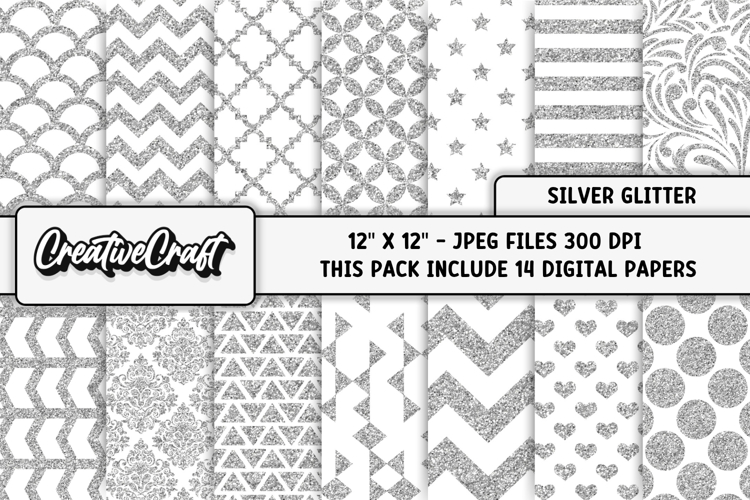 Glitter Seamless Pattern Image 9