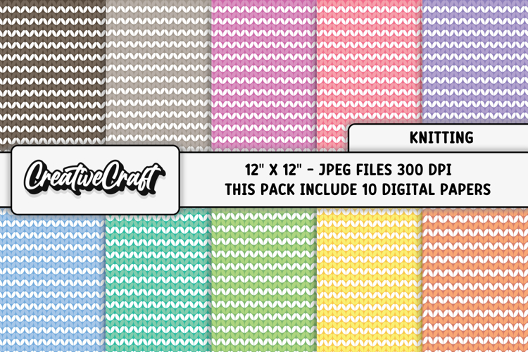 Knitting Clipart Image 4