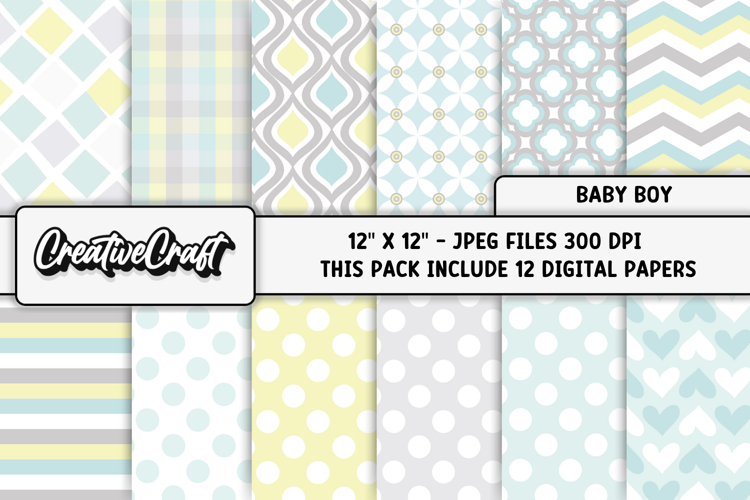Baby Boy Clipart Image 12