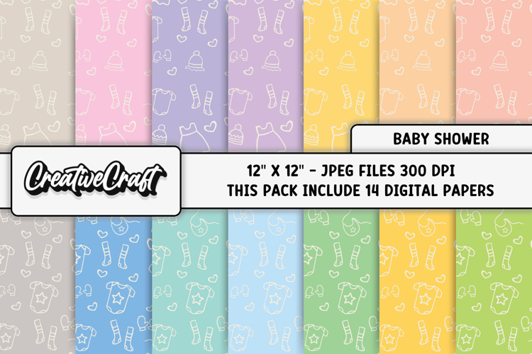 Baby Shower Clipart Image 15