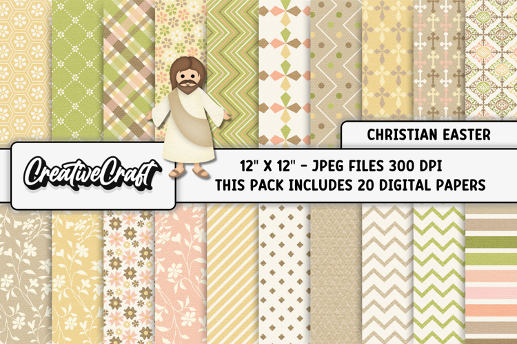 Easter Digital Paper Image 22