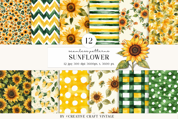 Sunflowers Background Image 22