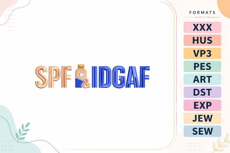 Beach Vacation Summer Phrase Embroidery Design