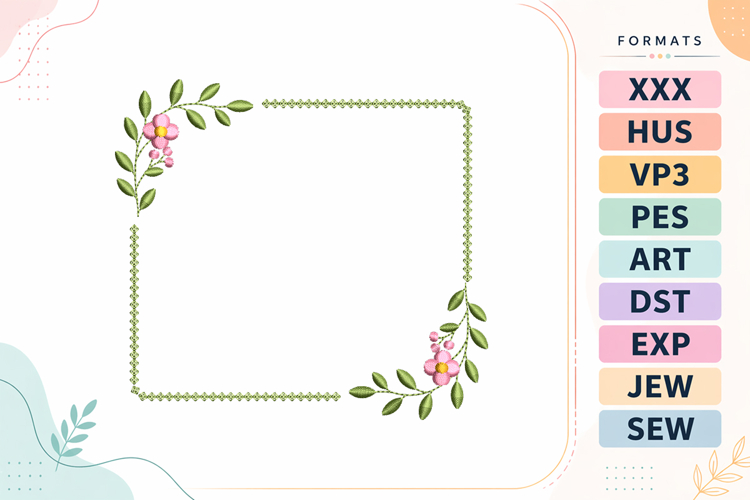 Frame Embroidery Designs