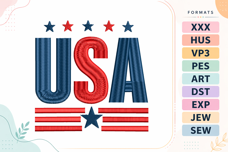 4th Of July Embroidery Designs Image 14
