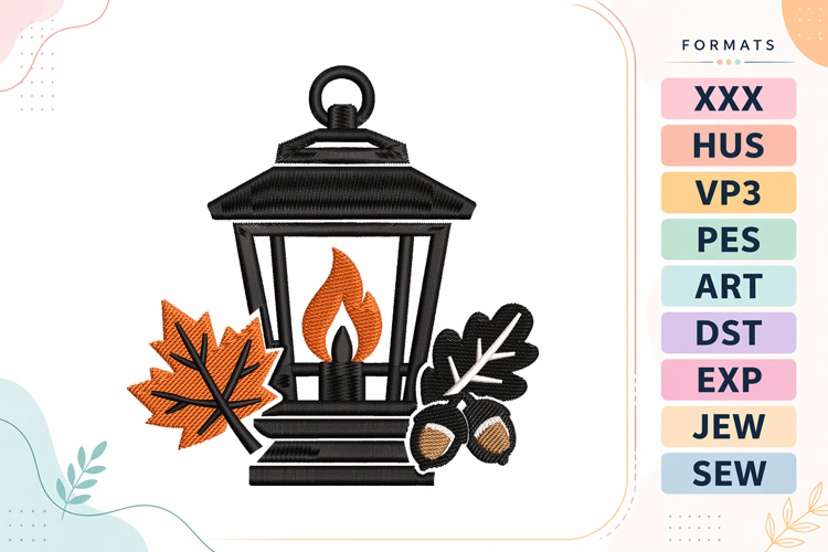 Leaves Embroidery Designs