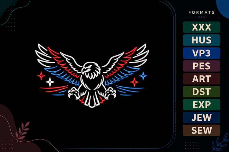 Patriotic Embroidery Designs Image 16