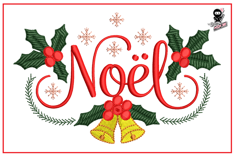 Noel| Christmas Machine Embroidery Design