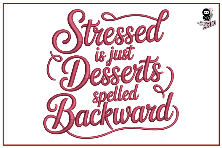 Funny Kitchen Quote | Embroidery Design