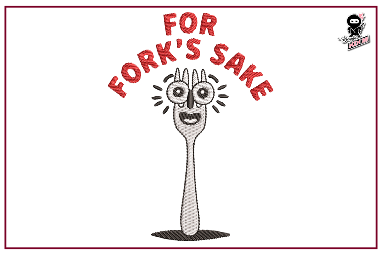 Funny Kitchen Quote | Home Embroidery Design