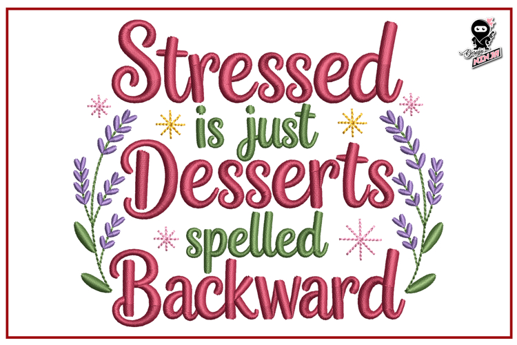Funny Kitchen Quote | Embroidery Design