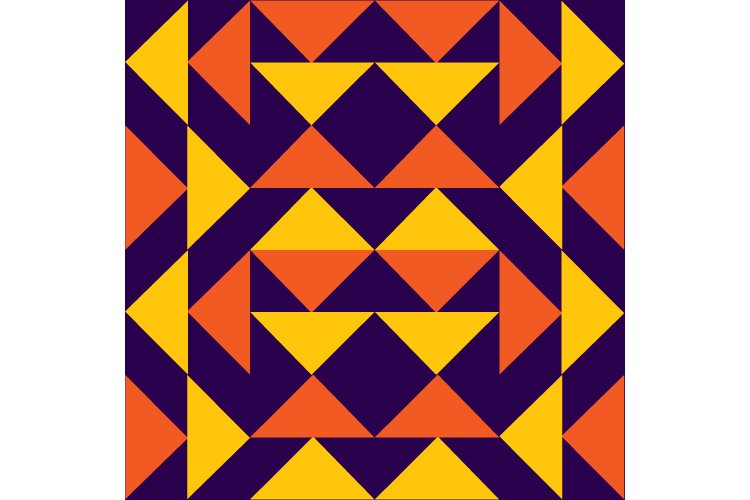 Creative pattern art design template example image 1