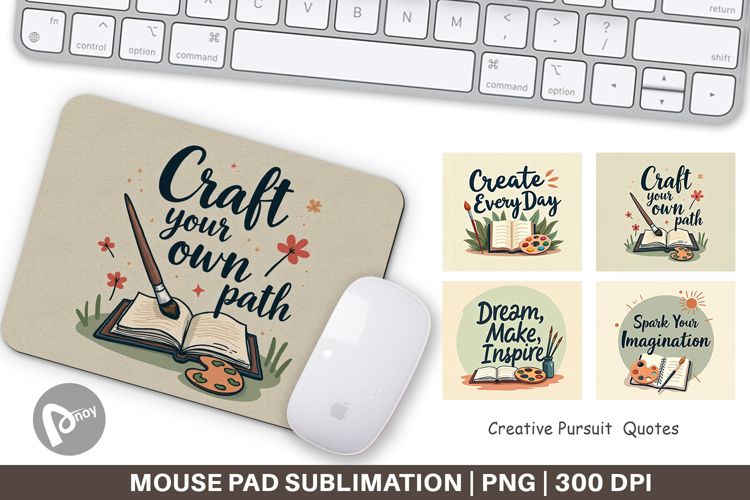 Mouse Pad Creative Pursuit Quotes