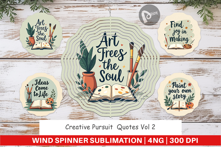 Wind Spinner Creative Pursuit Quotes