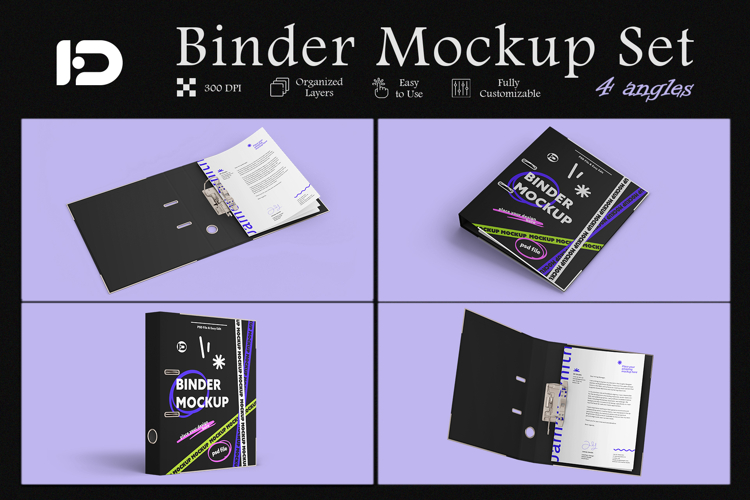 Binder Mockup Set