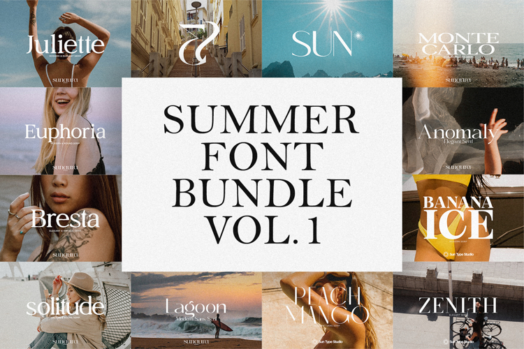 Summer Font Bundle Vol.1