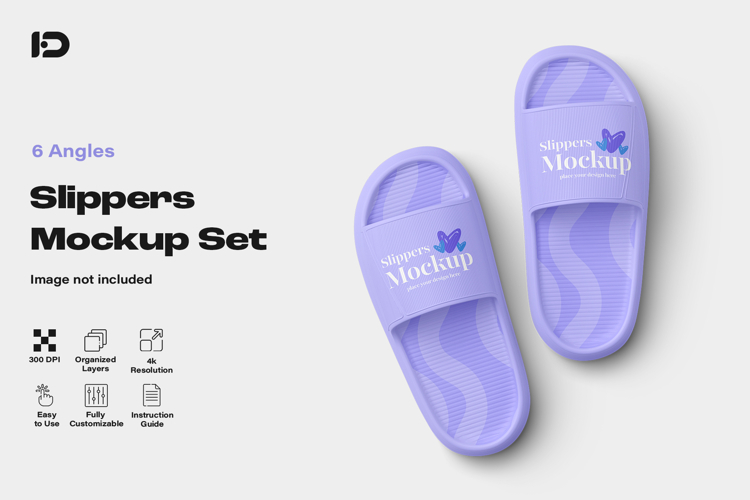 Slippers Mockup Set