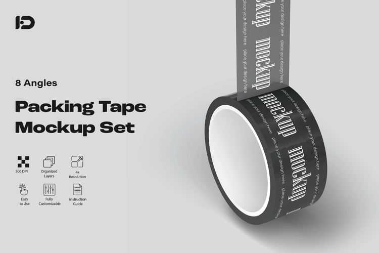 Packing Tape Mockup Set