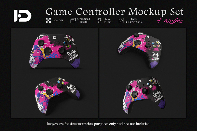 Game Controller Mockup Set