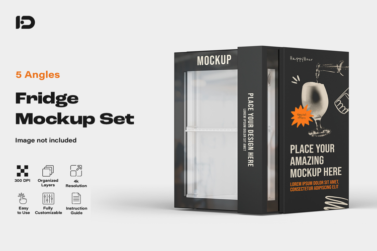 Fridge Mockup Set