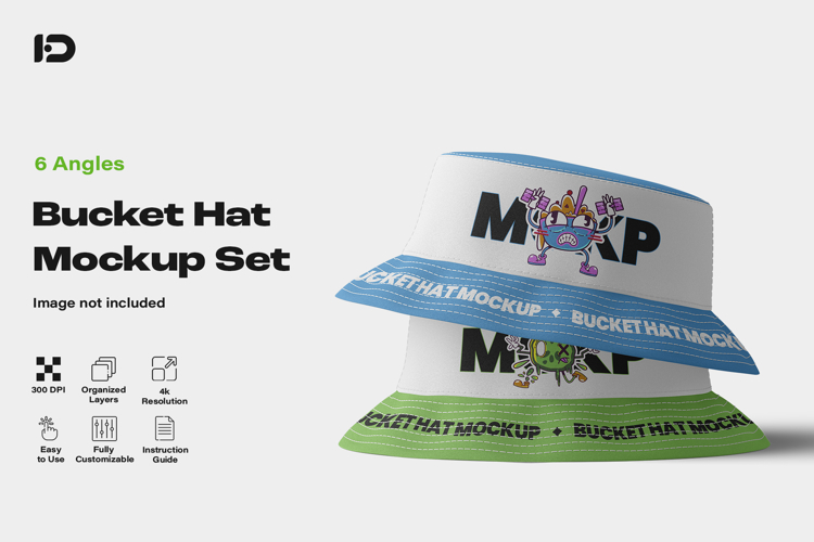 Bucket Hat Mockup Set