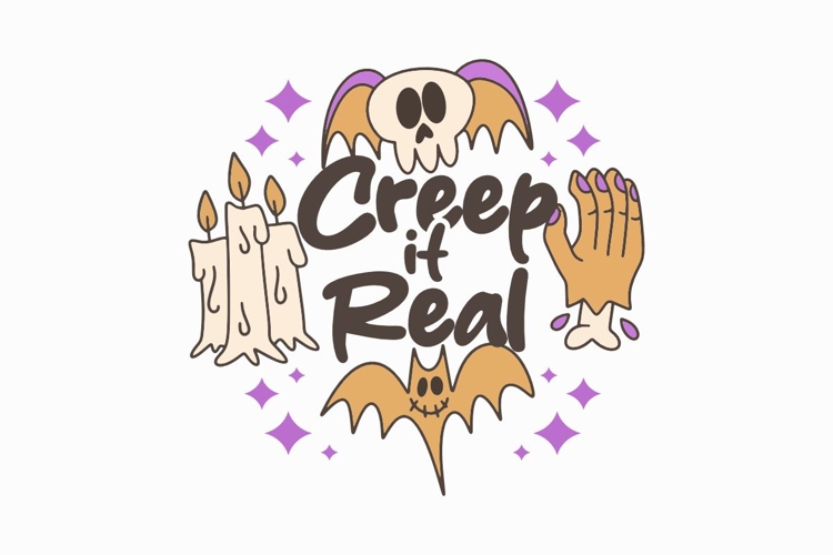 Creep it Real Halloween T-shirt Style