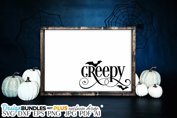 Creepy SVG | Halloween / Fall