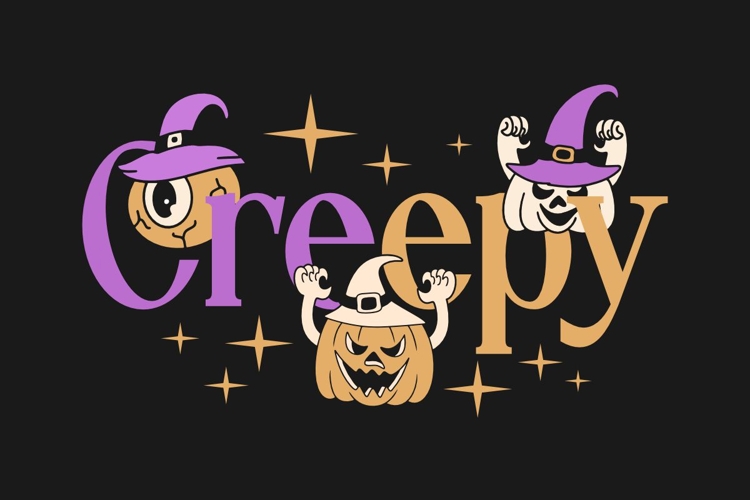 Halloween Creepy Pumpkin Ghost T-shirt
