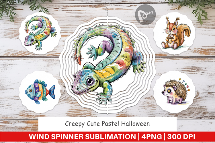 Wind Spinner Creepy Cute Pastel Halloween