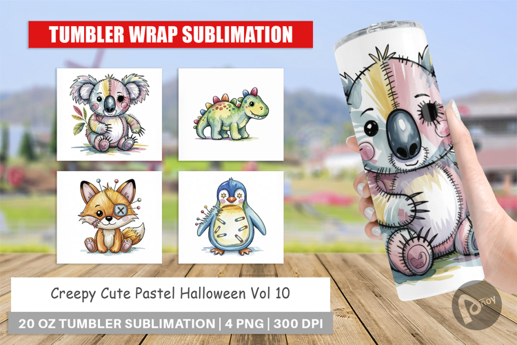 Halloween Tumbler Wrap Image 16