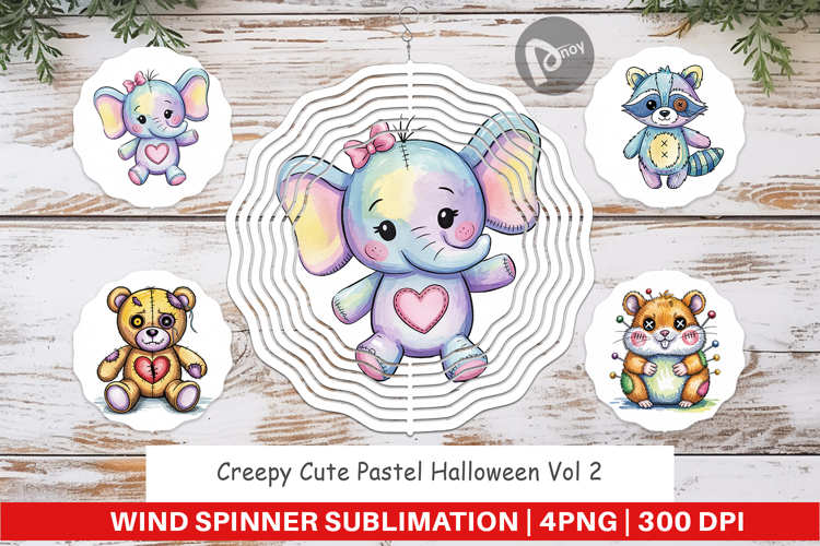 Wind Spinner Creepy Cute Pastel Halloween