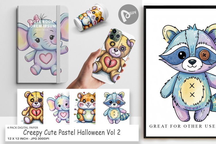 Cute Scrapbook Paper Image 2