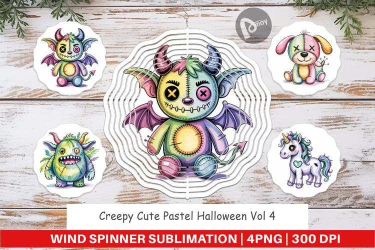 Wind Spinner Creepy Cute Pastel Halloween