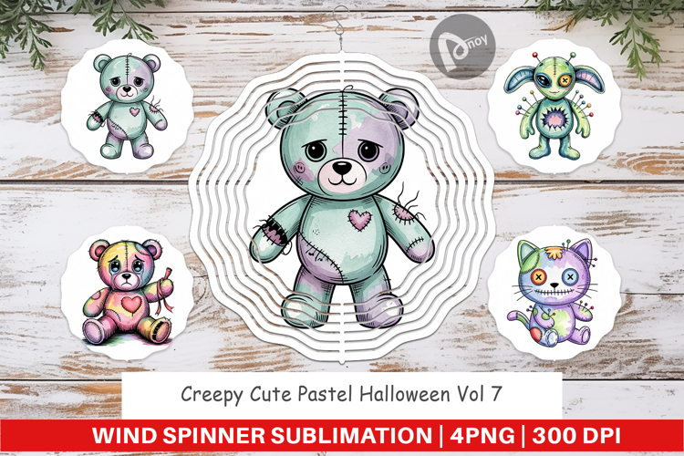 Wind Spinner Creepy Cute Pastel Halloween