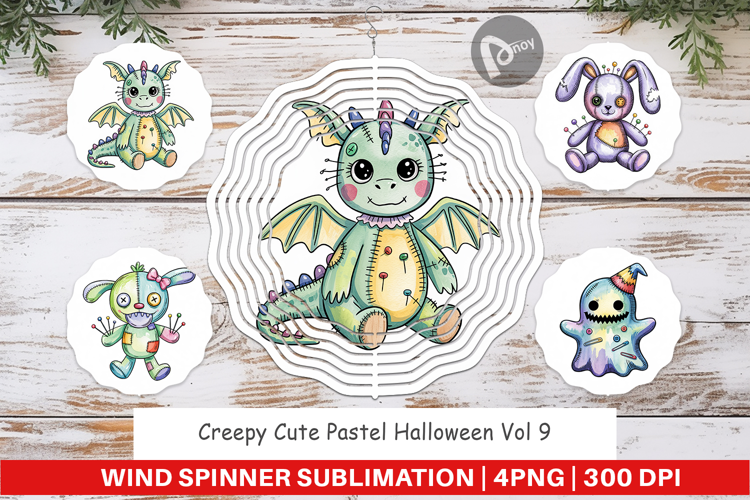 Wind Spinner Creepy Cute Pastel Halloween