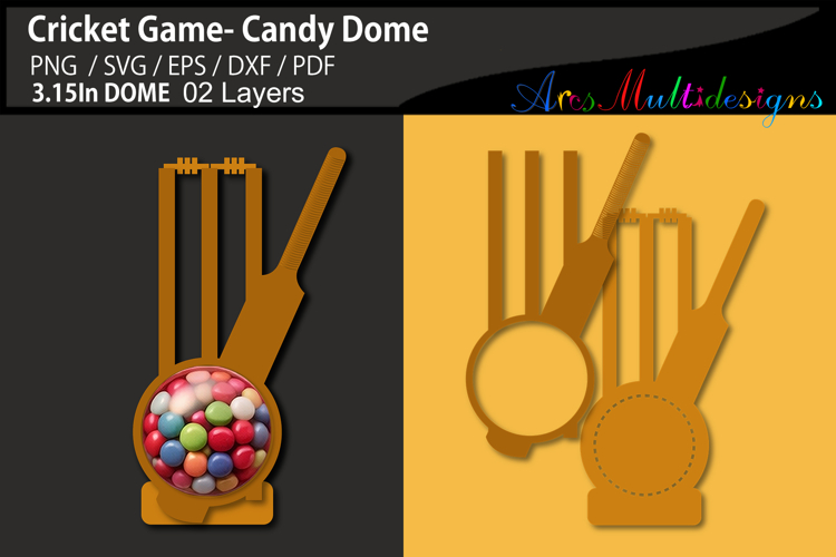 Cricket Game Candy Dome
