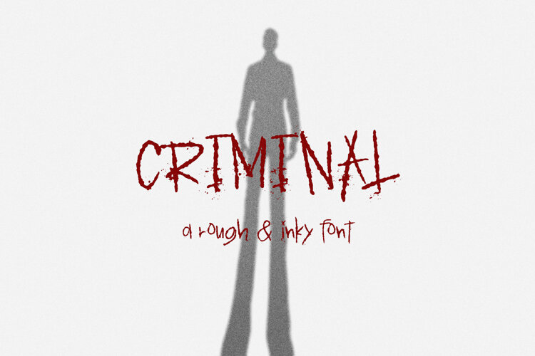 Criminal Display Font example image 1