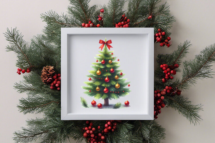 Christmas Sublimation|Clipart example image 1