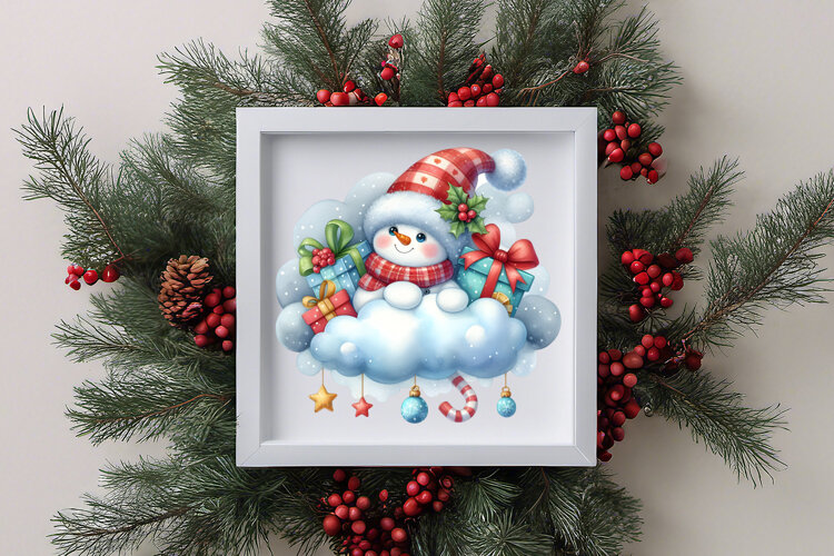 Christmas Sublimation|Clipart example image 1