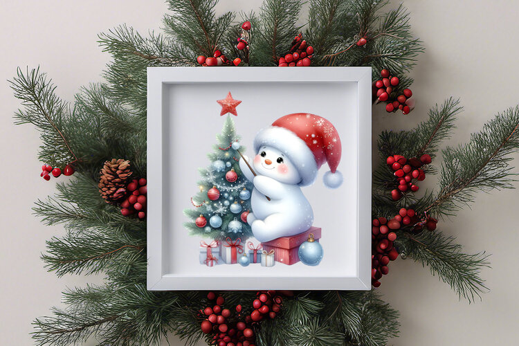 Christmas Sublimation|Clipart example image 1