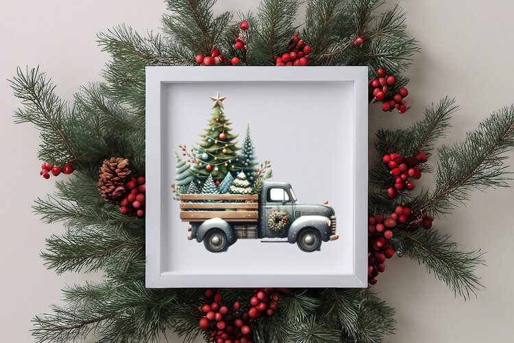 Christmas Sublimation|Clipart example image 1