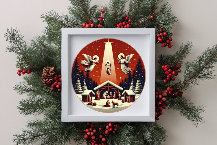 Christmas Sublimation|Clipart example image 1