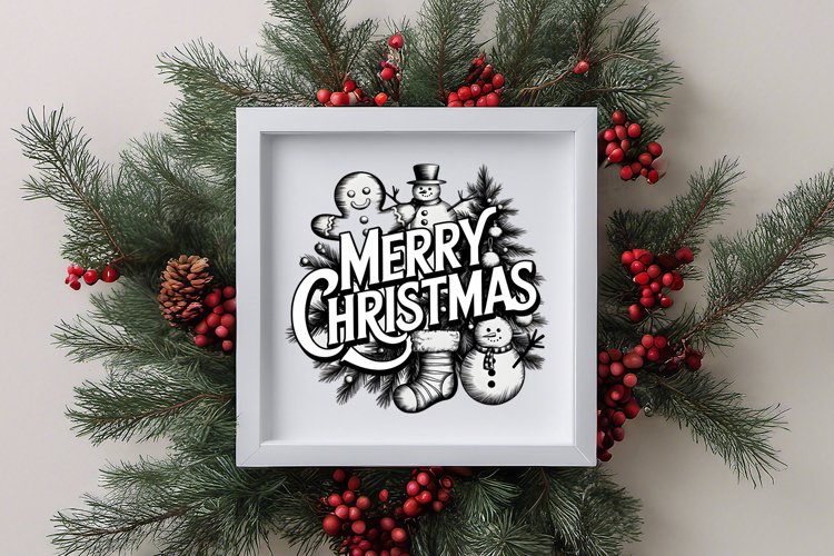 Merry Christmas Clipart Image 9