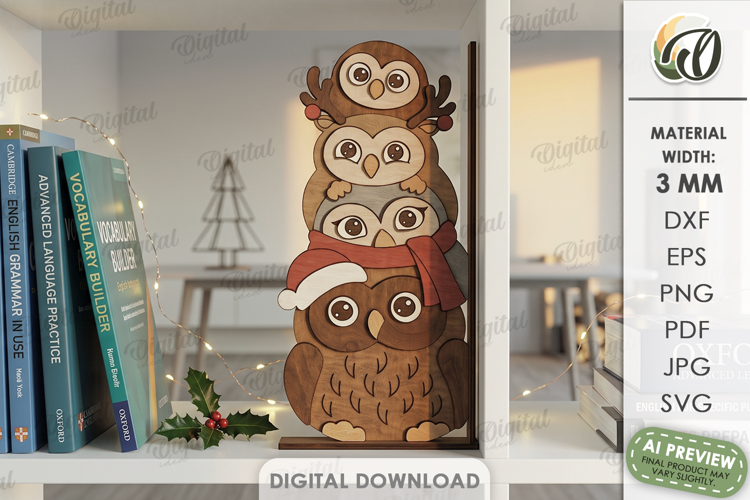 Christmas Characters Shelf Sitter Laser Cut. Christmas SVG