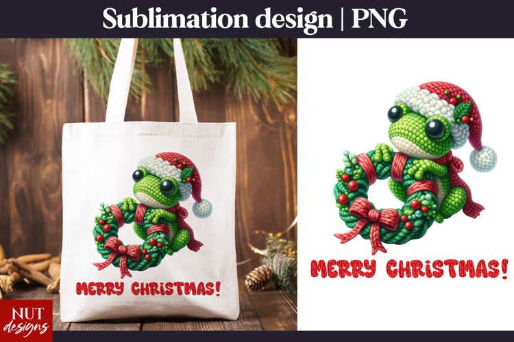 Christmas Wreath Graphic Image 5