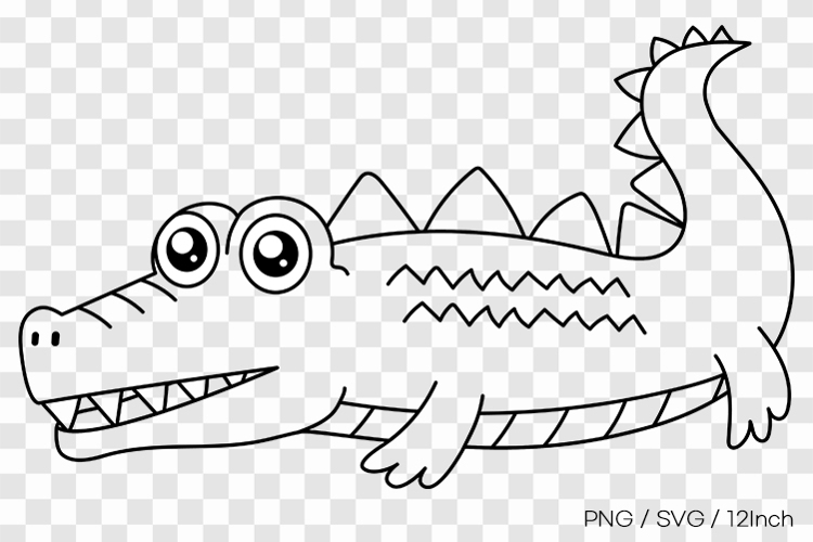 Alligator Drawing Image 19