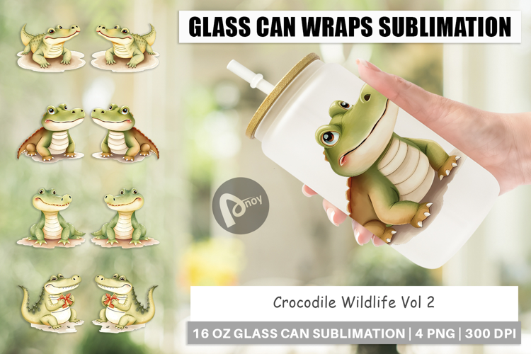 Glass Can Crocodile Wildlife