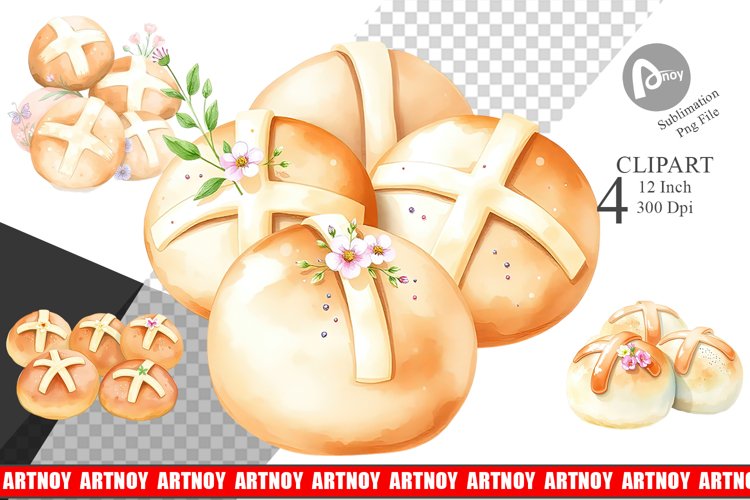 Easter Cross Clipart Image 7