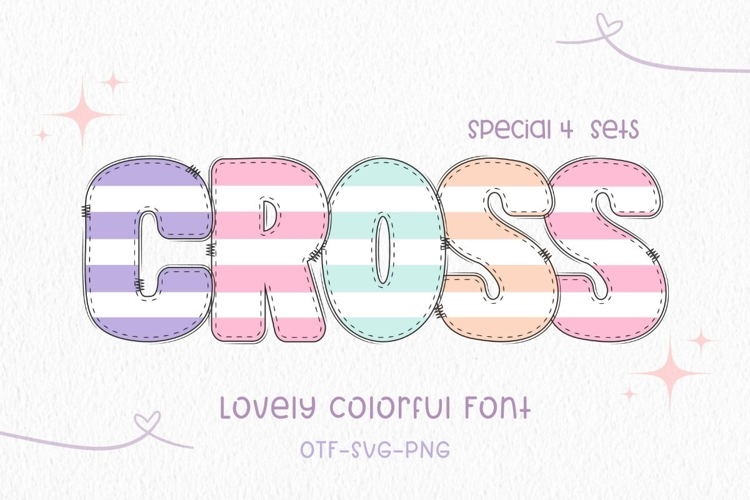Cross - Color Font